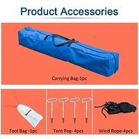 Outsunny Portable Ice Fishing Tent
