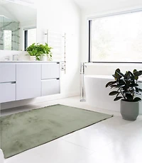 Maven Faux Rabbit Pale Green 3 ft. x 5 ft. Accent Rug