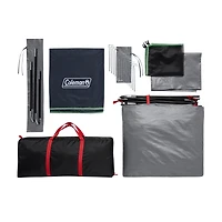 Tente de camping Coleman Skydome 8 personnes, nuits bleues