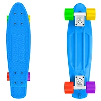 Rugged Racer 27 Inch Skateboard Cruiser Pennyboard, Light Blue