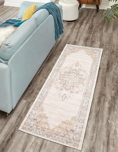 ECARPET Katie Traditional Runner Rug for Living Room, Bedroom, Dining Room, Entrance, Hallway and More.