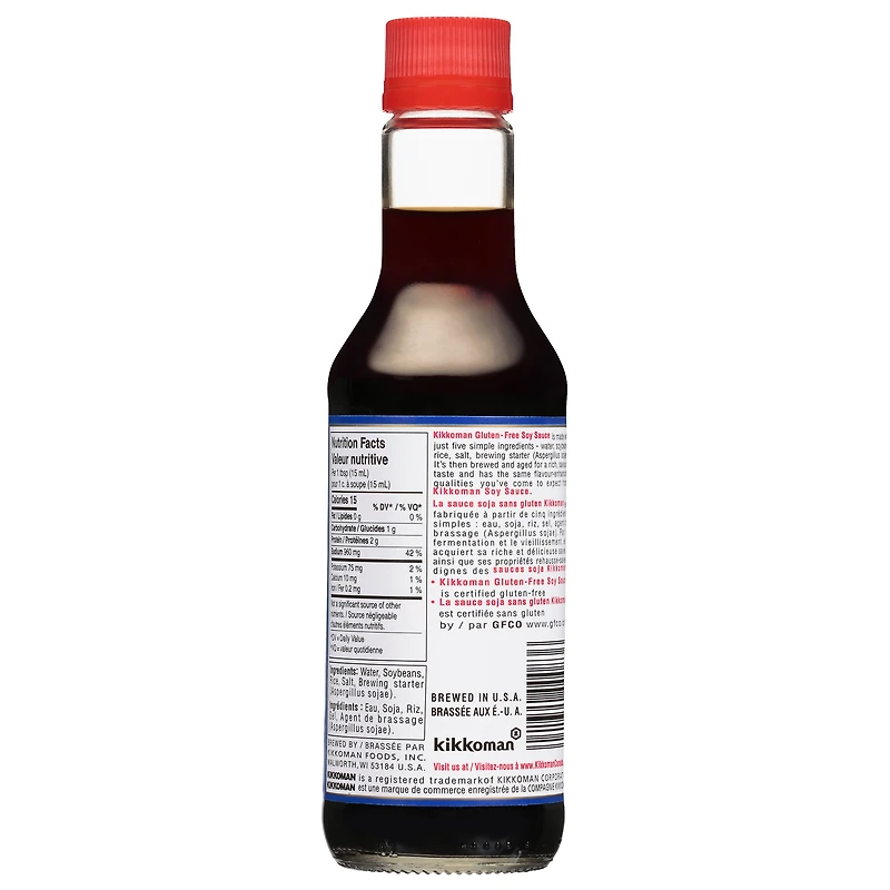 Sauce soja sans gluten Kikkoman 296 ml 296 ml