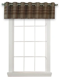 Versailles' Bamboo Wood Grommet Top Curtain Valance 72in x 12in