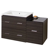 American Imaginations 37.75-in. W Vanity Set  Grey AI-1289