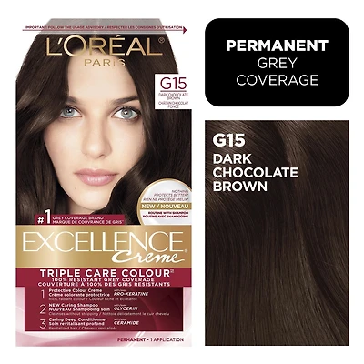 L'Oréal Paris Permanent Hair Colour Excellence Crème, 1 EA