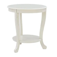 Dendrie Side Table, White