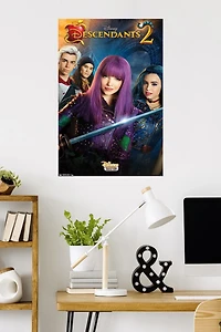 Disney Descendants 2 - One Sheet Wall Poster, 22.375" x 34"