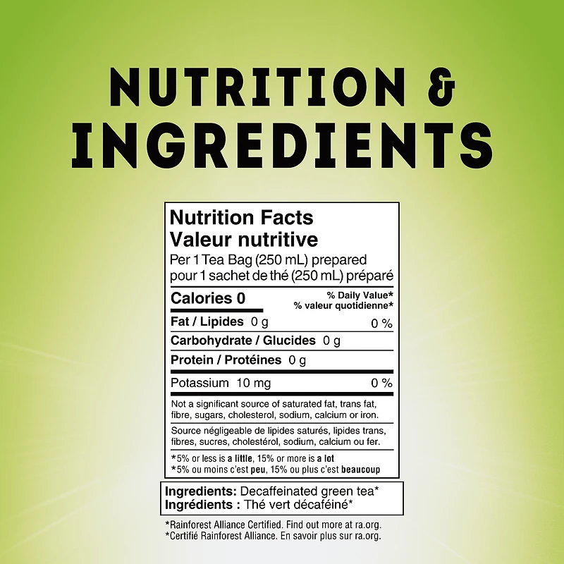 Lipton The Vert Decaf 20 count Lipton The Vert Decaf 20 count