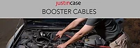 Justin Case 12 foot 8 Gauge Booster Cables, 12ft 8ga Booster Cables