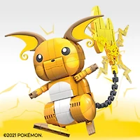 Mega Pokémon Trio Évolution Pikachu Comprend 621 pièces, 7+ ans