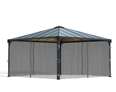 Canopia by Palram Curtain Set for 14 ft. x 14 ft. Garden Gazebos