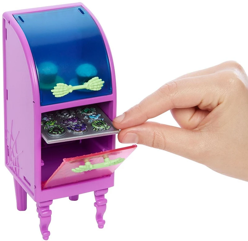 Coffret de jeu Café Monstre Monster High Café avec 2 animaux de compagnie