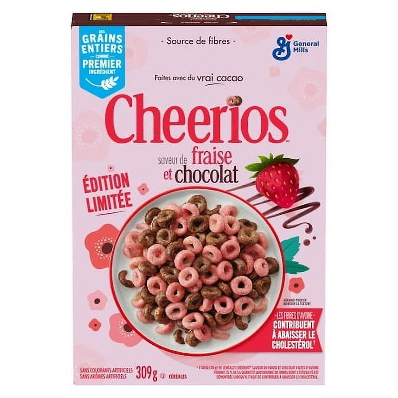 Cheerios Chocolate Strawberry Flavoured Cereal