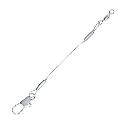 Eagle Claw Q08013-005 18" Steel Leader, 30Lb Test, 3Pk, 18" Steel Leader