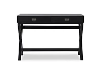 Posey Black Writing Desk