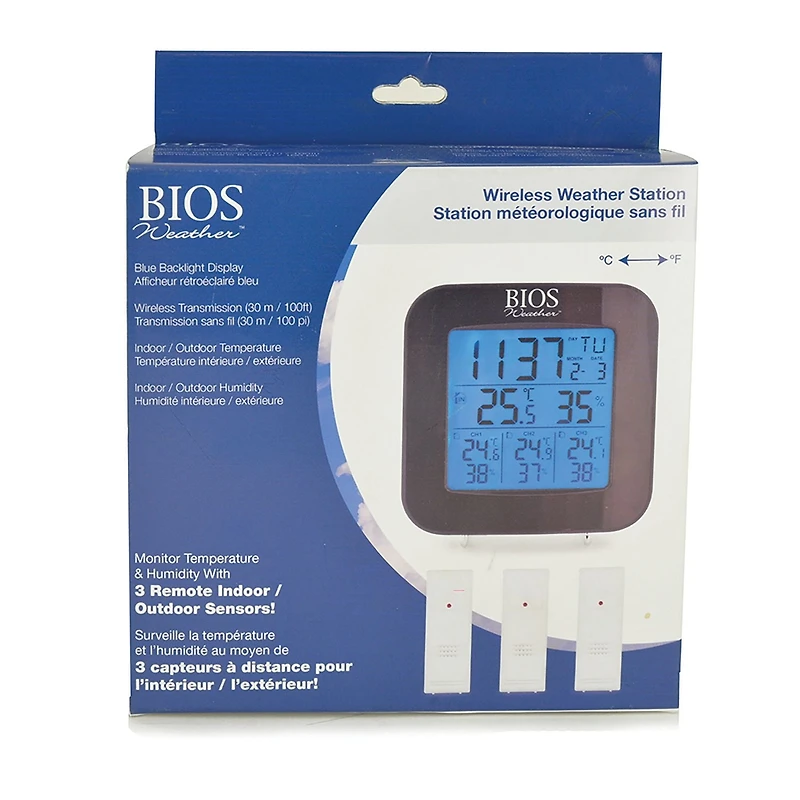 Thermomètre avec 3 capteurs