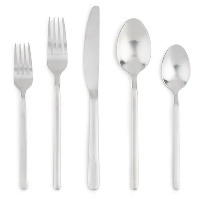 Thyme & Table Barca Stainless Steel 20-Piece Flatware Set, Service for 4, Flatware Set