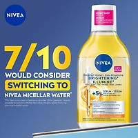 NIVEA Skin Brightening* Micellar Water for a Radiant Looking Complexion, 400mL