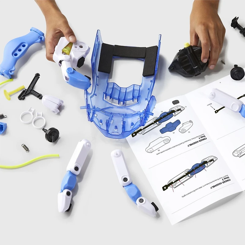 Discovery™ #Mindblown Bionic Hand 87-Piece DIY Hydraulic Build Kit, Bionic Hand