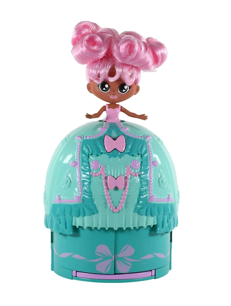 Ensemble de poupée violette, 15 surprises, 1 poupée et 1 placard de rêve ultime