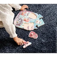 Janod Happy Forest Wood Peg Puzzle - 6 Pieces - Ages 18 Months+