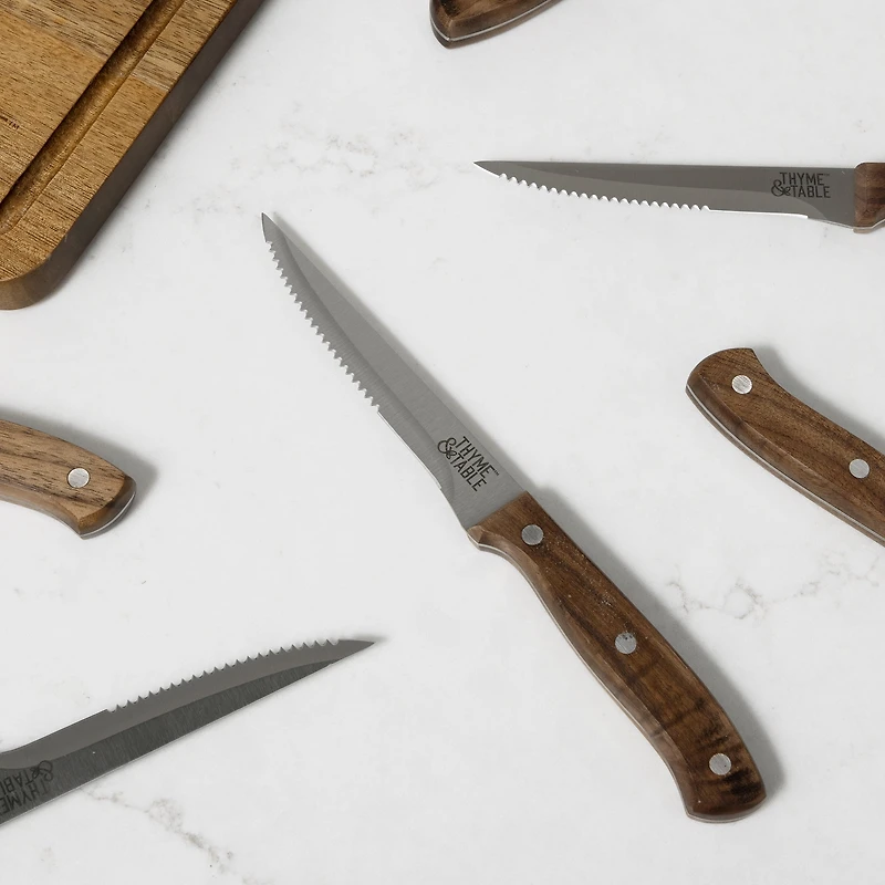 Thyme & Table 6pc Steak Knives THYME&TABLE TT STEAK 6PC