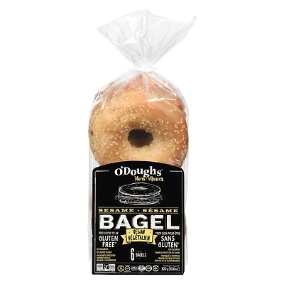 O'Doughs Thins Sesame Bagel Gluten Free, O'Doughs Bagels Sesame GF