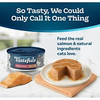 Nourriture Humide pour Chat Blue Buffalo Tastefuls Pâté, Faite avec des Ingrédients Naturels, Entrée au Saumon 156g