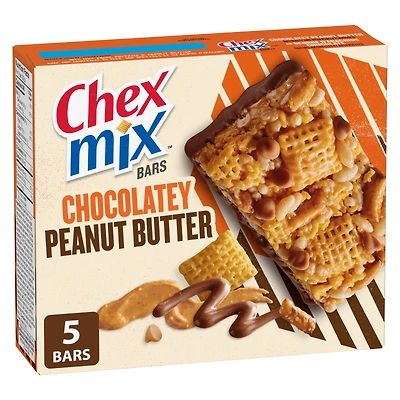 Barres chocolatées au beurre d’arachide Chex Mix 5 CT