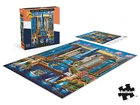 Buffalo Games Chicago the Windy City 300-Piece Interlocking Jigsaw Puzzle for Adults Ages 14+