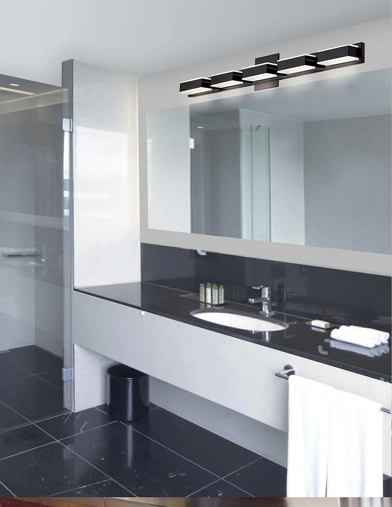 Vanité Dainolite VLD-215-5W-MB