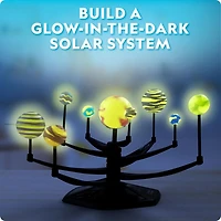 National Geographic: Glow in the Dark Solar System – Educational STEM Kit for Kids Ages 6+, Solar System