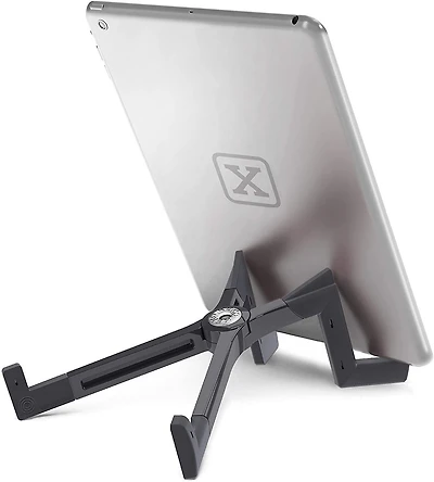 KEKO Universal Foldable Tablet Stand for iPad/Android Tablet Holder/Galaxy/Kindle + Smartphone, E-Readers Compatible with Protective Case or Sleeve Accessories