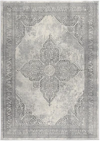 Tapis d'intérieur marocain Rug Branch Havana 2' x 3' (Taille exacte : 2'3" x 3'), gris beige, style sud-ouest - Entrée, couloir, salle de bain et cuisine
