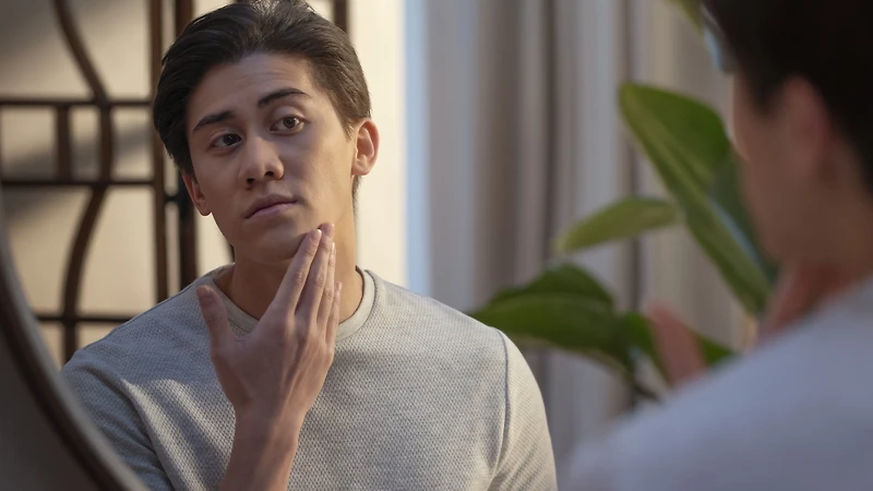 Rasoir électrique Philips de série 9000 utilisable sur peau sèche ou humide, bleu glace, S9982/50