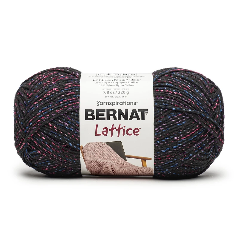 Bernat® Lattice™ #4 Worsted (Medium) Blend Yarn, 7.8oz/220g 389 Yards