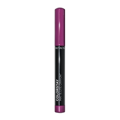 Revlon ColorStay Matte Lite Crayon Lightweight Lipstick, 0.049 oz