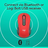 Logitech Signature M650 L Souris Sans Fil Grande Taille, Pour Mains Larges, Graphite