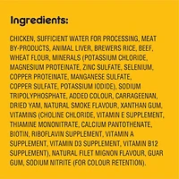 Pedigree Chopped Filet Mignon Flavour High Protein Wet Dog Food, 375g
