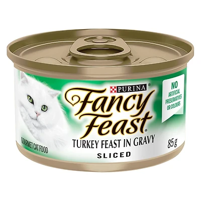 Fancy Feast Sliced Turkey, Wet Cat Food 85g
