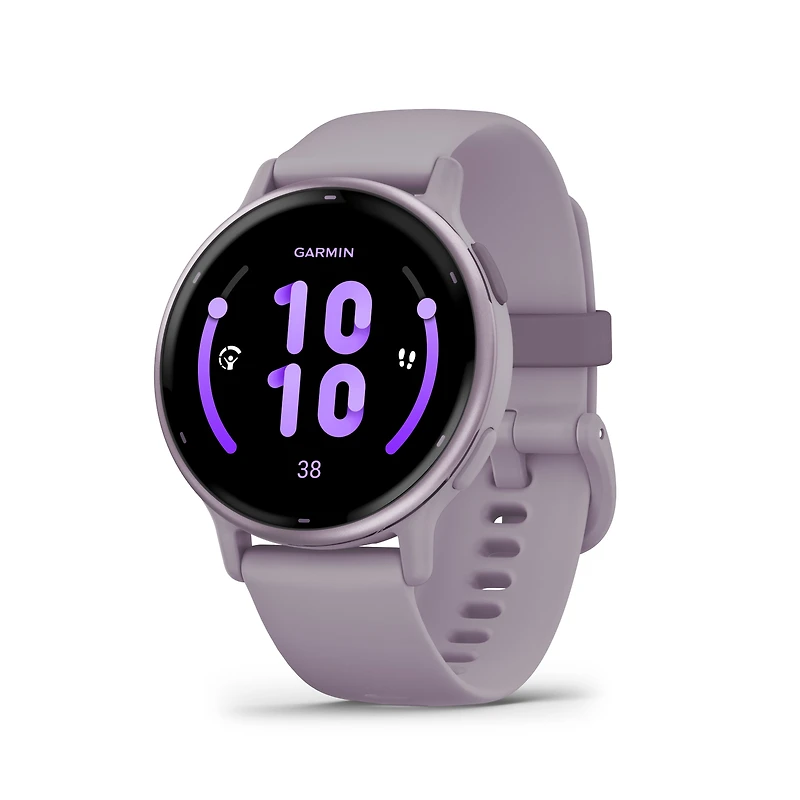 Montre intelligente GPS et tracker d'activité Garmin vívoactive® 5 - Orchidée