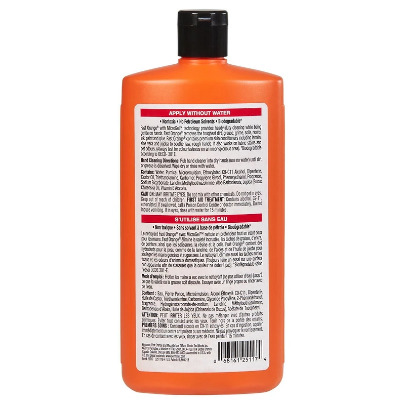 Fast Orange Pumice Lotion Hand Cleaner