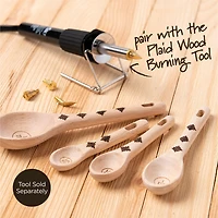 Plaid Wood Surfaces, 3D Unpainted Layered Shape, Butterfly, 4 x 4 Inch