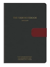 Markings By C.R. Gibson Dark Gray Tasks Journal