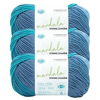 Lion Brand Mandala® String Yarn #1 Superfine/Fingering Yarn 100g/320m 3 Balls