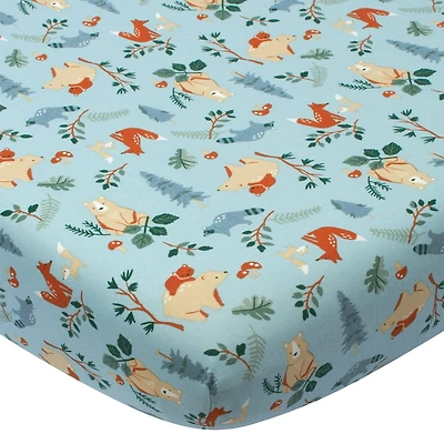 Modern Moments by Gerber Baby 1 Pack Fitted Crib Sheet, Sized 52" x 28"