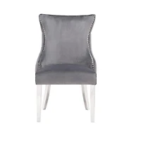 CHAISE STONEFORT – ACIER gris ENSEMBLE DE 4