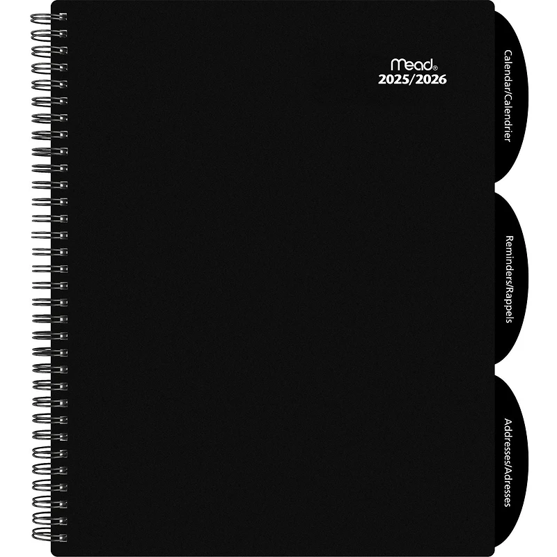 Mead® 2026 Weekly Large Poly Planner, Assorted Colours, Planner