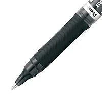 EnerGel Liquid Gel Pen, (0.7mm) Metal Tip, Capped, Black Ink
