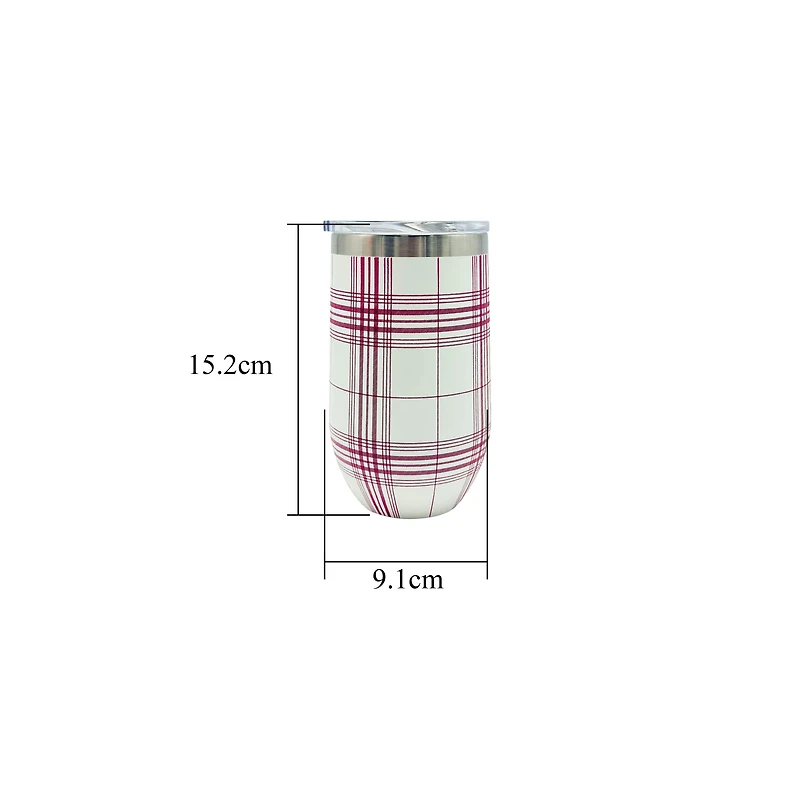 Temps de vacances 16oz double mur tumbler Gobelet à double paroi